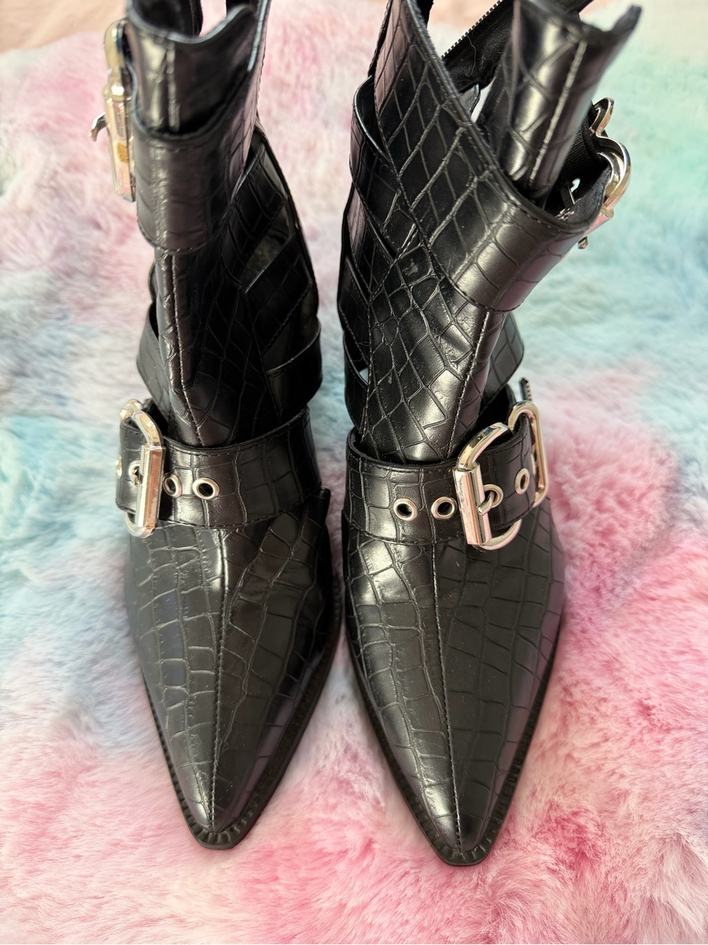 buckled booties - Picture 4 of 5